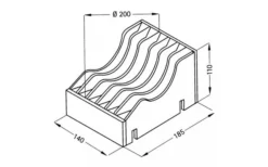 Tellerhalter -Dometic Verkäufe 15558 4594