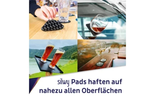 Silwy® Wein Magnet Kunststoffgläser 6 Stück (200 Ml) -Dometic Verkäufe 435660 3103974