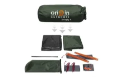 Origin Outdoors Snugly Kuppelzelt 1 Person -Dometic Verkäufe 528651 3493432