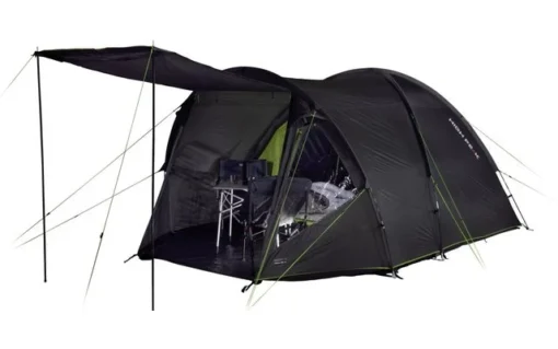 High Peak Samos 5 Kuppelzelt Mit Tunnel Vorbau Für 5 Personen 300 X 430 Cm -Dometic Verkäufe 536758 3869926