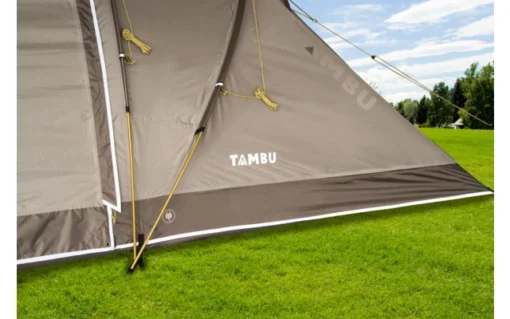 Tambu Agnikunda Komfort Vis à Vis 4 Personen Trekking Tunnelzelt Braun -Dometic Verkäufe 575867 3935663