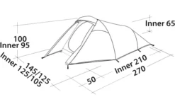 Easy Camp Energy 200 Tunnelzelt -Dometic Verkäufe 669807 4589439