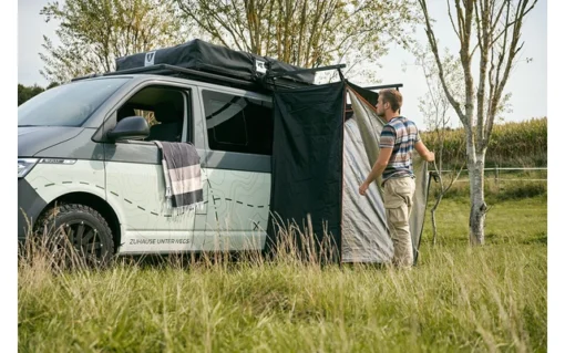 Vickywood Duschzelt Mit Regenhaube 100 Cm Schwarz -Dometic Verkäufe 696230 4715321