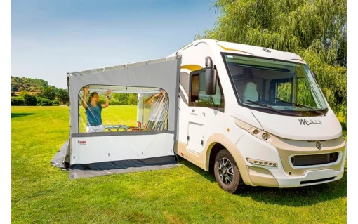 Fiamma Side W Pro Shade Seitenwand Mit Großem Fenster Für Fiamma F45 / F65 / F80s Right -Dometic Verkäufe 718706 4898744